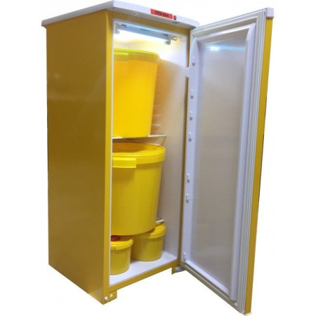 Холодильник для хранения медицинских отходов GTS 524 (180 л) (с замком)