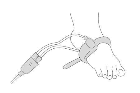 Пульсоксиметр портативный с автономным питанием Медплант Окситест-1 (с сетевым адаптером, с детским датчиком, арт. 976)