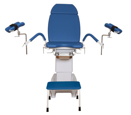 Кресло гинекологическое ДЗМО КГ-6-2 (синий)