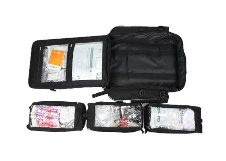 Аптечка для оказания первой помощи с применением медицинских изделий спасателями Медплант (в рюкзаке РМУ-2, арт. 1674)