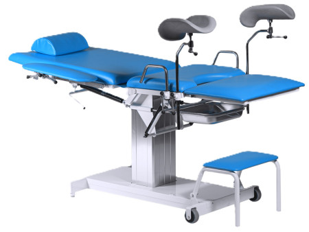 Кресло гинекологическое Ока-Медик КГ-03 с пневмопружиной (голубой)