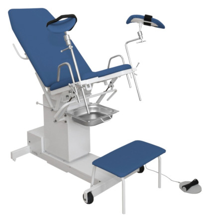 Кресло гинекологическое ДЗМО КГ-3Э (синий)