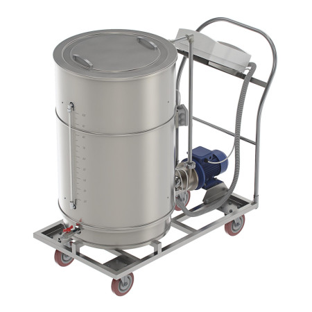 Термосборник хранения воды для инъекций типа ТС Ливам ТС-100 (100 л) (корпус из нержавеющей стали)
