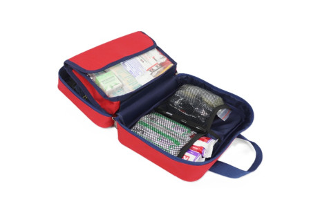 Аптечка для оснащения мотоцикла сотрудника ГИБДД МВД России Медплант (в подсумке Волонтер-5, арт. 1672)