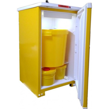 Холодильник для хранения медицинских отходов GTS 521 (120 л) (с замком)