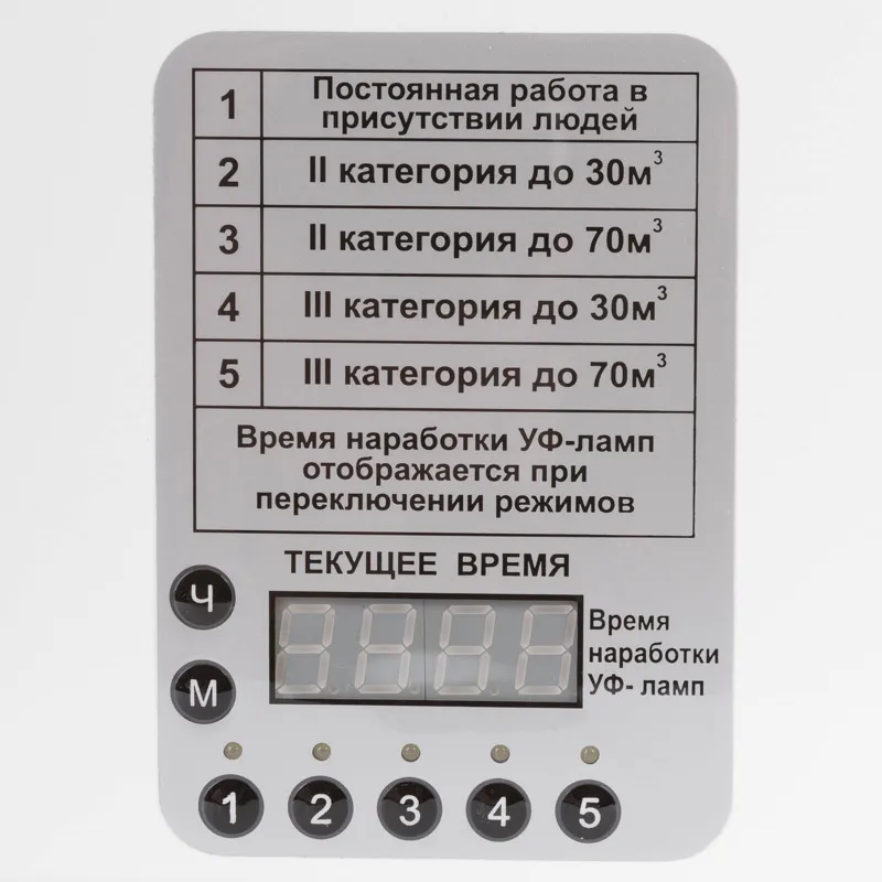 Облучатель-рециркулятор бактерицидный ультрафиолетовый СПДС 60-Р