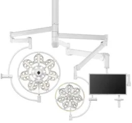 Светильник хирургический двухкупольный ЭМА Эмалед 500/Х