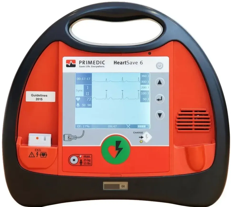Дефибриллятор Metrax Primedic HeartSave
